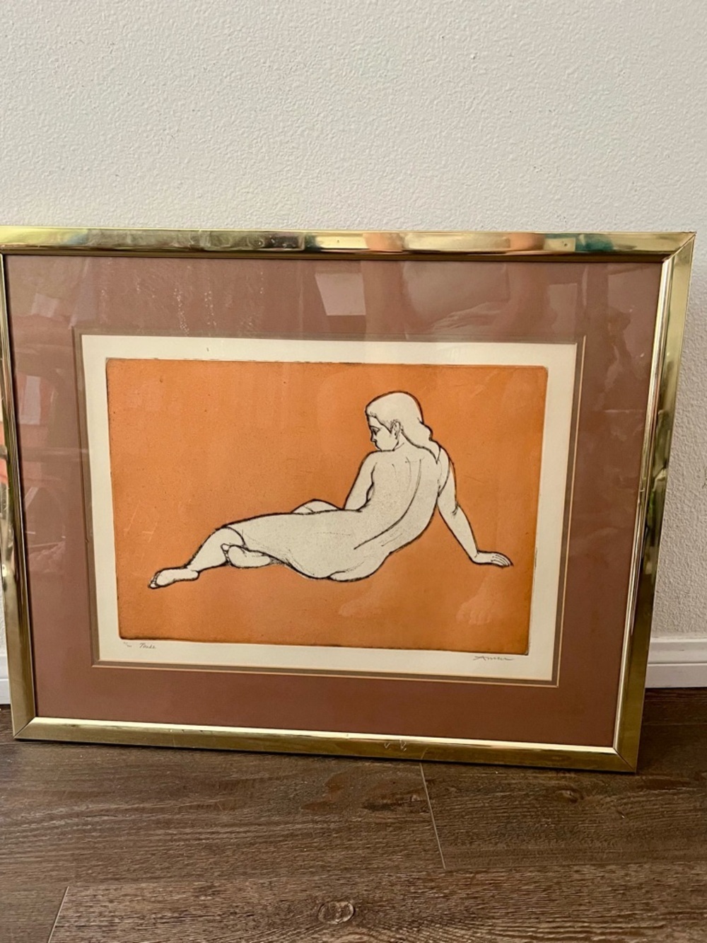 I. Amen American “Nude”signed Color Print Limited Edition Of 200, This One # 71